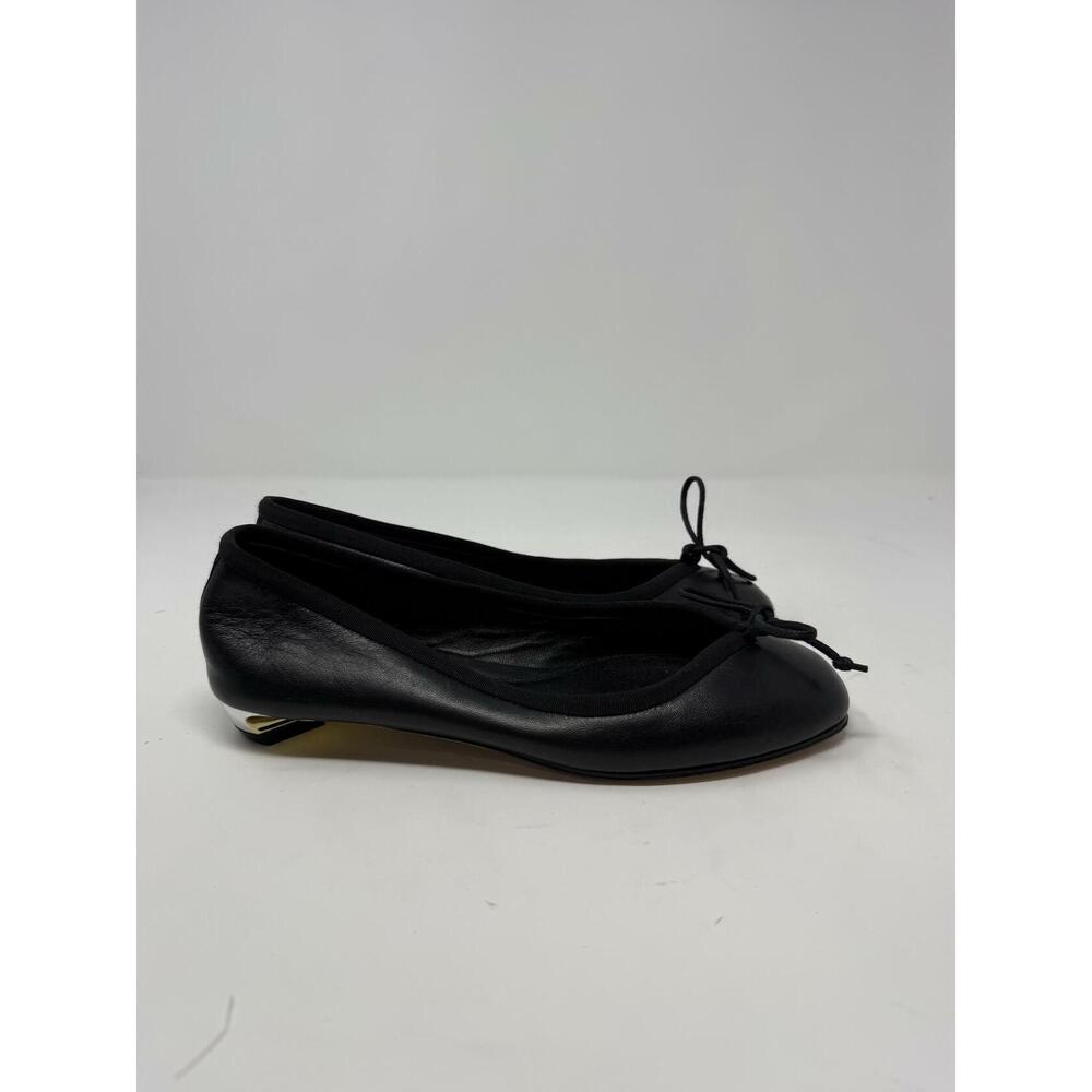 Alexander McQueen Women's Black Bow Ballet Flats US 6.5 RTL: $890.00 - Picture 5 of 6
